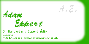adam eppert business card