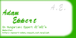 adam eppert business card